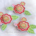 Poppies 3d Collection Flowers (set Of 3)..