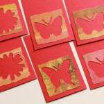 Butterfly Kisses Tags.embellishments (set Of 6) By..