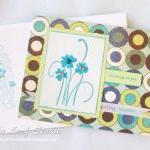 Flower Trio Thinking Of You Greeting Card (blank..