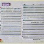 Custom 8.5x11 Baby Scrapbook Layout (2 Pages) By..