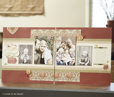Huntington Scrapbooking Kit By Close To My Heart (ctmh)